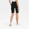 Women's High-Waist Cotton Blend Seamless 7" Inseam Bike Shorts - A New Day™ -women fashion GUEST 01eb30bc e2f9 41e7 b648 e5ca2cefd807