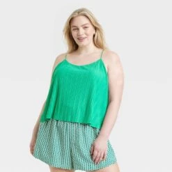 Women's Plisse Cami - A New Day™ 12 Women's Plisse Cami - A New Day™ -women fashion GUEST 044551c5 b757 4a04 8109 888c1458e2a3