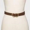 Women's Double Buckle Belt - A New Day™ Brown 2 Women's Double Buckle Belt - A New Day™ Brown -women fashion GUEST 0932a683 5e2d 4df6 9488 29866642c59a