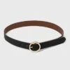 Women's Oval Tapered Center Bar Reversible Belt - A New Day™ Cognac/Black -women fashion GUEST 0ad979ef cc3e 46da 913e 8dbd03c2b0b7