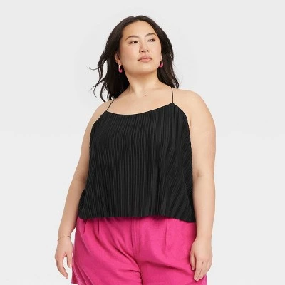 Women's Plisse Cami - A New Day™ 8 Women's Plisse Cami - A New Day™ - Image 6