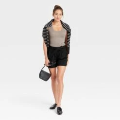 Women's High-Rise Pleat Front Shorts - A New Day™ -women fashion GUEST 163b3638 d032 48e2 9f12 61550d11ec25