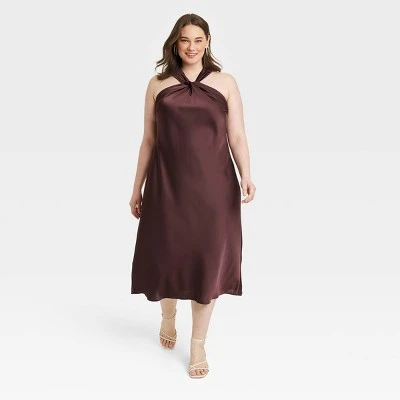 Women's Halter Slip Dress - A New Day™ 7 Women's Halter Slip Dress - A New Day™ - Image 5