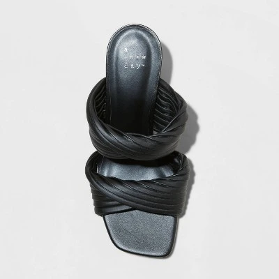 Women's Jessa Mule Heels - A New Day™ 4 Women's Jessa Mule Heels - A New Day™ - Image 2