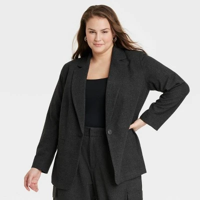 Women's Oversized Fall Blazer - A New Day™ 7 Women's Oversized Fall Blazer - A New Day™ - Image 5