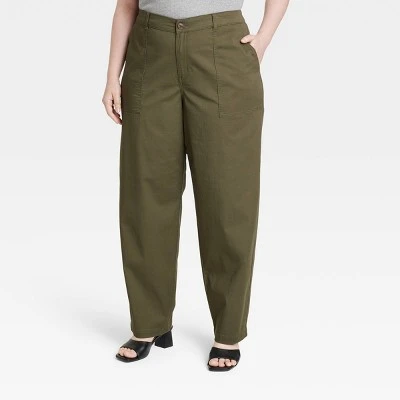 Women's High-Rise Slim Regular Fit Full Pants - A New Day™ 5 Women's High-Rise Slim Regular Fit Full Pants - A New Day™ - Image 3