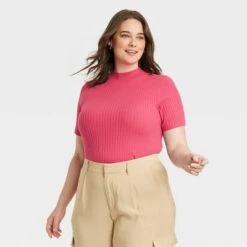 Women's Mock Turtleneck Ribbed Sweater - A New Day™ 13 Women's Mock Turtleneck Ribbed Sweater - A New Day™ -women fashion GUEST 2d260432 9428 4fca 8b18 fc272710271a