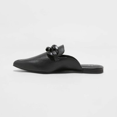 Women's Amber Slip-On Mule Flats - A New Day™ 3 Women's Amber Slip-On Mule Flats - A New Day™