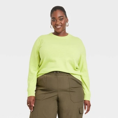 Women's Fine Gauge Crewneck Sweater - A New Day™ 10 Women's Fine Gauge Crewneck Sweater - A New Day™ - Image 8