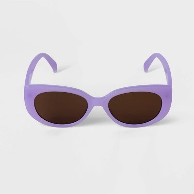 Women's Retro Oval Sunglasses - A New Day™ 4 Women's Retro Oval Sunglasses - A New Day™ - Image 2