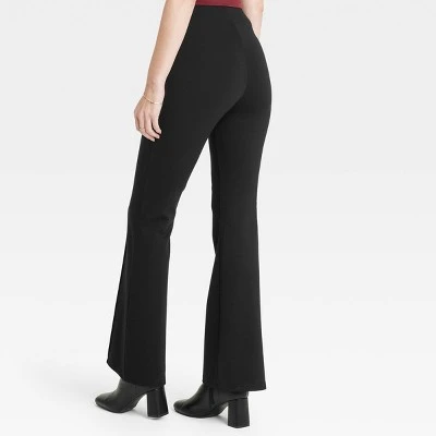 Women's High-Rise Pull-On Flare Pants - A New Day™ 3 Women's High-Rise Pull-On Flare Pants - A New Day™