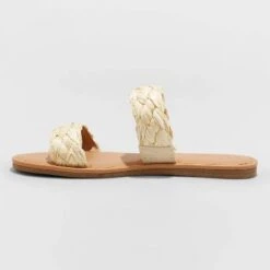 Women's Lucy Braided Slide Sandals - A New Day™