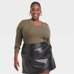 Women's Long Sleeve V-Neck T-Shirt - A New Day™ 19 Women's Long Sleeve V-Neck T-Shirt - A New Day™ -women fashion GUEST 53eab782 babc 4a32 9699 dd1af97a26b4