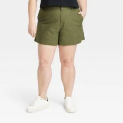 Women's High-Rise Everyday Shorts - A New Day™ 9 Women's High-Rise Everyday Shorts - A New Day™ -women fashion GUEST 576392b1 8ff2 4b4b 8618 3f40883cd361