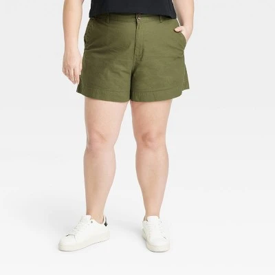 Women's High-Rise Everyday Shorts - A New Day™ 6 Women's High-Rise Everyday Shorts - A New Day™ - Image 4