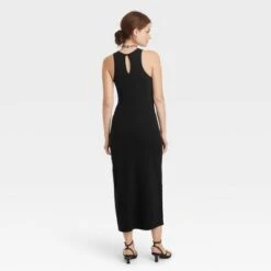 Women's Sleeveless Ponte Racerback Midi Dress - A New Day™
