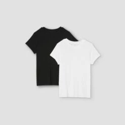 Women's Short Sleeve Ribbed 2pk Bundle T-Shirt - A New Day™ 13 Women's Short Sleeve Ribbed 2pk Bundle T-Shirt - A New Day™ -women fashion GUEST 66fd1fa9 e08c 46a7 8fda 8814fc0dbc73