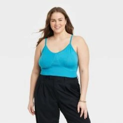 Women's V-Neck Bralette Sweater - A New Day™ -women fashion GUEST 715a061e 0d58 431a 8931 e7755808646b