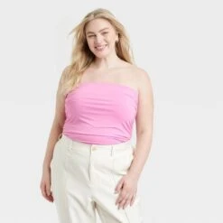 Women's Slim Fit Ruched Tube Top - A New Day™ 8 Women's Slim Fit Ruched Tube Top - A New Day™ -women fashion GUEST 71f2f1ec e170 4b14 9a9e 5d8e5ddd9853