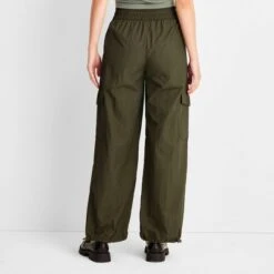 Women's Mid-Rise Slim Straight Fit Jogger Pants - A New Day™