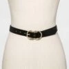Women's Double Buckle Belt - A New Day™ Black 1 Women's Double Buckle Belt - A New Day™ Black -women fashion GUEST 74b6a8f2 77ce 4e6e a930 eb21b9626602