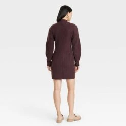 Women's Long Sleeve Sweater Dress - A New Dayā¢