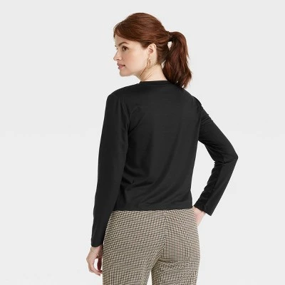 Women's Long Sleeve T-Shirt - A New Day™ 3 Women's Long Sleeve T-Shirt - A New Day™