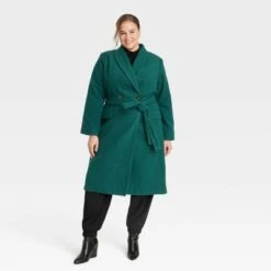 Women's Essential Wool Overcoat Jacket - A New Day™ -women fashion GUEST 811d616e 7b69 4924 83df c97393986af8