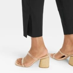 Women's Mid-Rise Slim Straight Fit Side Split Trousers - A New Day™ 7 Women's Mid-Rise Slim Straight Fit Side Split Trousers - A New Day™ -women fashion GUEST 84f81f7d 1d7c 43dc 8964 a8aa95f9f67f