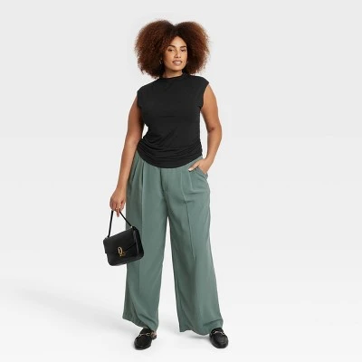 Women's Short Sleeve Side Ruched T-Shirt - A New Day™ 4 Women's Short Sleeve Side Ruched T-Shirt - A New Day™ - Image 2