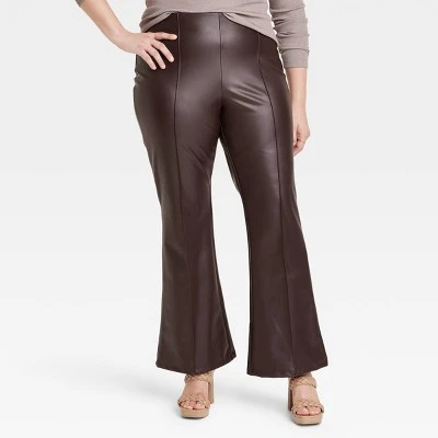 Women's High-Rise Pull-On Flare Pants - A New Day™ 7 Women's High-Rise Pull-On Flare Pants - A New Day™ - Image 5