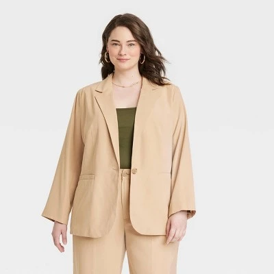 Women's Oversized Fall Blazer - A New Day™ 9 Women's Oversized Fall Blazer - A New Day™ - Image 7