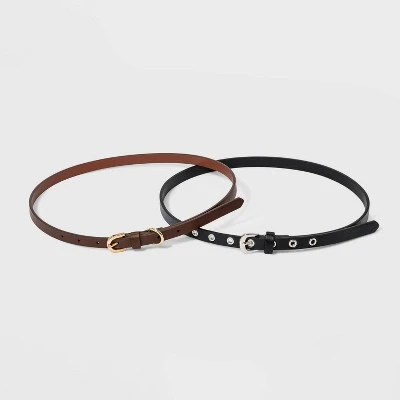 Women's Harness Belt With Metal Grommet - A New Day™ Cognac 5 Women's Harness Belt With Metal Grommet - A New Day™ Cognac - Image 3