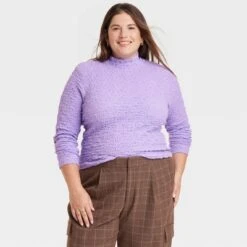 Women's Long Sleeve Slim Fit Mock Turtleneck T-Shirt - A New Day™ 15 Women's Long Sleeve Slim Fit Mock Turtleneck T-Shirt - A New Day™ -women fashion GUEST 9073e17e 3faa 45c5 b299 9e543625c797