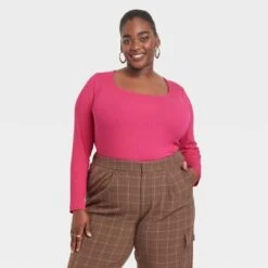 Women's Long Sleeve Slim Fit T-Shirt - A New Day™ 11 Women's Long Sleeve Slim Fit T-Shirt - A New Day™ -women fashion GUEST 9639c996 2d49 4406 a148 c445145a7b1a