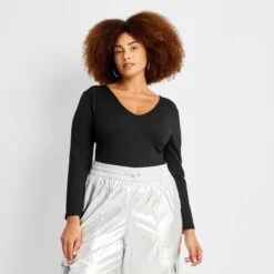 Women's Long Sleeve Slim Fit Reversible Seamless T-Shirt - A New Day™ 13 Women's Long Sleeve Slim Fit Reversible Seamless T-Shirt - A New Day™ -women fashion GUEST 9af56a61 ff47 45a1 b418 2be176c72344