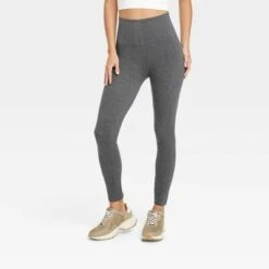 Women's High Waisted Cotton Blend Seamless Leggings - A New Day™ -women fashion GUEST 9b237b71 70e3 4eab a61c b77686e420a5