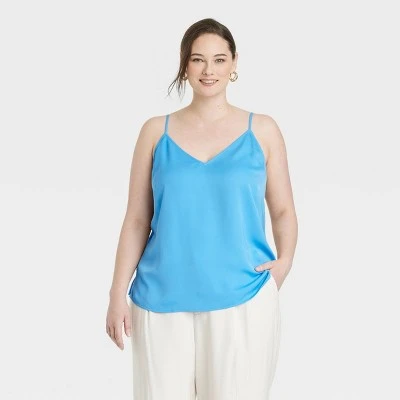 Women's Matte Satin Essential Cami - A New Day™ 6 Women's Matte Satin Essential Cami - A New Day™ - Image 4
