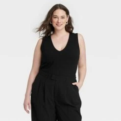 Women's V-Neck Bodysuit - A New Day™ 13 Women's V-Neck Bodysuit - A New Day™ -women fashion GUEST b03cc737 363a 4c95 bcbc fdfada5df5bb