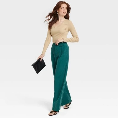 Women's Long Sleeve V-Neck T-Shirt - A New Day™ 4 Women's Long Sleeve V-Neck T-Shirt - A New Day™ - Image 2