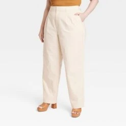 Women's High-Rise Pleat Front Straight Chino Pants - A New Day™ 12 Women's High-Rise Pleat Front Straight Chino Pants - A New Day™ -women fashion GUEST b16bc2f1 ff5e 401e afe5 3c838cc1df13