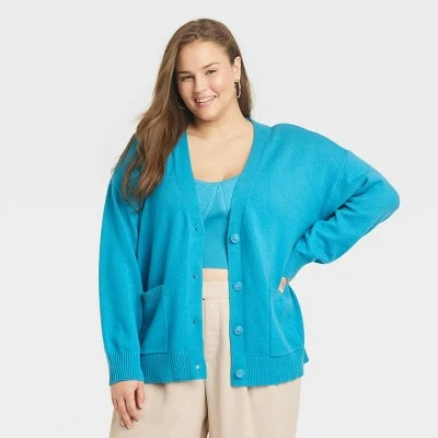 Women's Boyfriend Cardigan - A New Day™ 6 Women's Boyfriend Cardigan - A New Day™ - Image 4