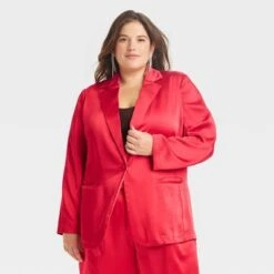 Women's Satin Blazer - A New Day™ 9 Women's Satin Blazer - A New Day™ -women fashion GUEST b953606a eb6c 4814 bf77 b7e556150a76