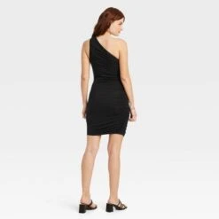 women fashion 26 Women's Ruched Knit Mini Dress - A New Dayā¢