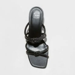 Women's Romy Knotted Heels - A New Day™ Jet Black 6 Women's Romy Knotted Heels - A New Day™ Jet Black -women fashion GUEST c3868f1a 870b 4808 9604 e5ea875a9610