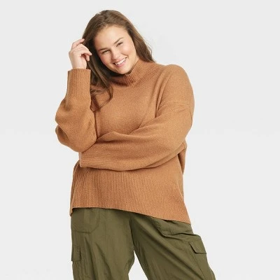 Women's Mock Turtleneck Pullover Sweater - A New Day™ 9 Women's Mock Turtleneck Pullover Sweater - A New Day™ - Image 7