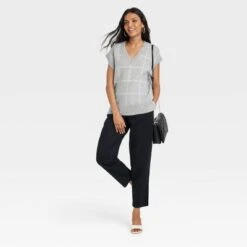 Women's Pleat Front Tapered Chino Pants - A New Day™ -women fashion GUEST c5962643 2859 4936 8b87 326f9d19b3d5