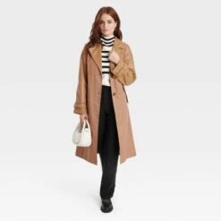 Women's Relaxed Trench Coat - A New Day™ -women fashion GUEST c7c7821c 5737 4d51 84c8 576c8ba0a979