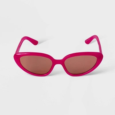 Women's Plastic Round Cateye Sunglasses - A New Day™ 5 Women's Plastic Round Cateye Sunglasses - A New Day™ - Image 3