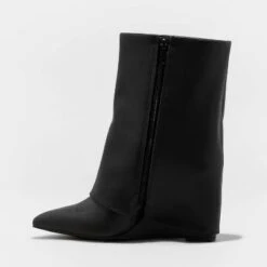 Women's Rue Dress Boots - A New Day⢠Black